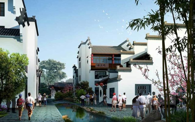Loudai Mixed use Master Plan mbo architects york uk