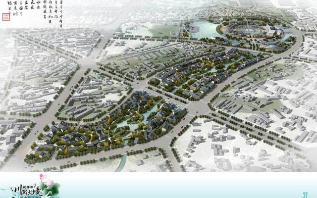 Fantasia Pixian Culture & Heritage Town Master Plan by mbo architects - York - UK