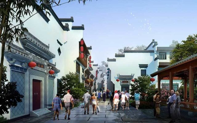Loudai Mixed use Master Plan mbo architects york uk