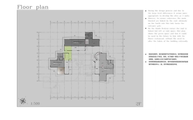 13-2F-Plan Hang Gu Shan Visitors Centre by mbo architects york uk