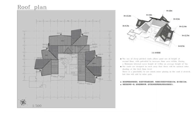 14-Roof-Plan Hang Gu Shan Visitors Centre by mbo architects york uk