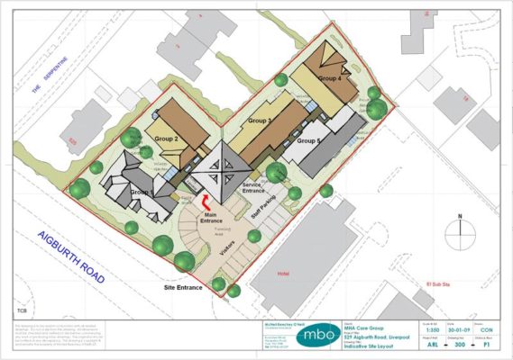 Aigburth Road Site Plan