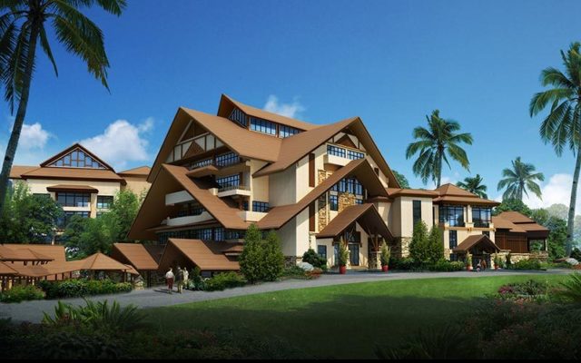 Bai Dao Hu Hot Spring Resort Dazhou mbo architects york uk