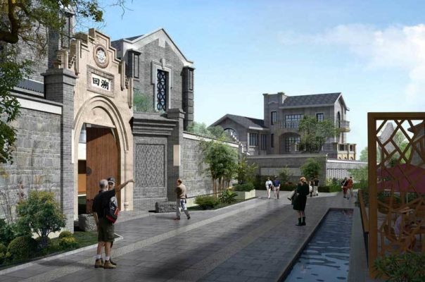 Loudai Mixed use Master Plan mbo architects york uk