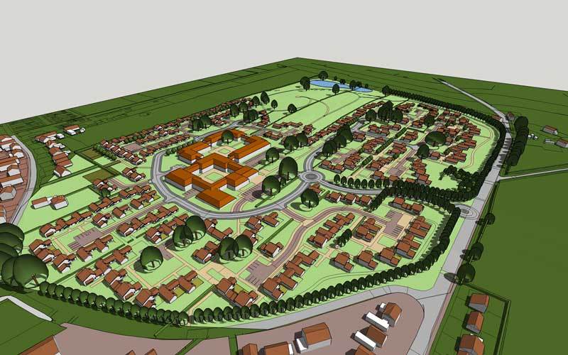 Mickle Hill Residential Extra Care Retirement Community Master plan mbo Architects York UK