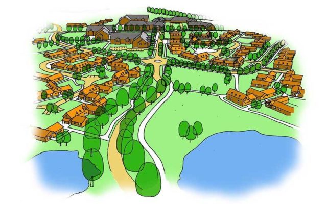 Thornton Fields Retirement community maser plan by mbo architects york uk