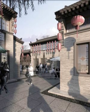 Hancheng Ancient Town Regeration Master Plan mbo architects york uk