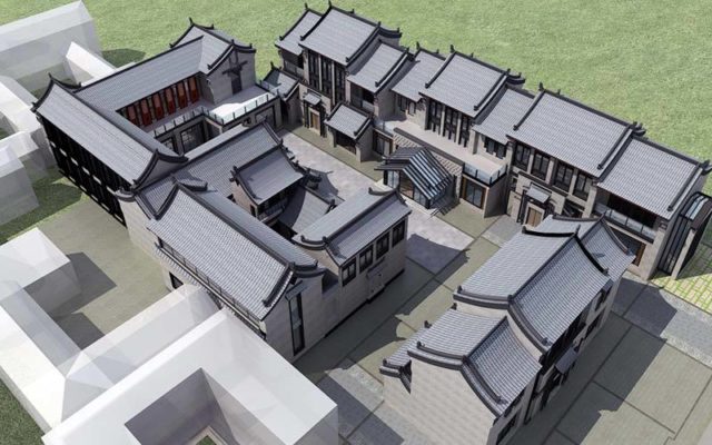 Hancheng Ancient Town Regeration Master Plan mbo architects york uk