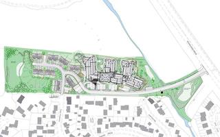 Plaxton Court, Scarborough Extra Care Retirement Community Site Plan mbo architects York UK