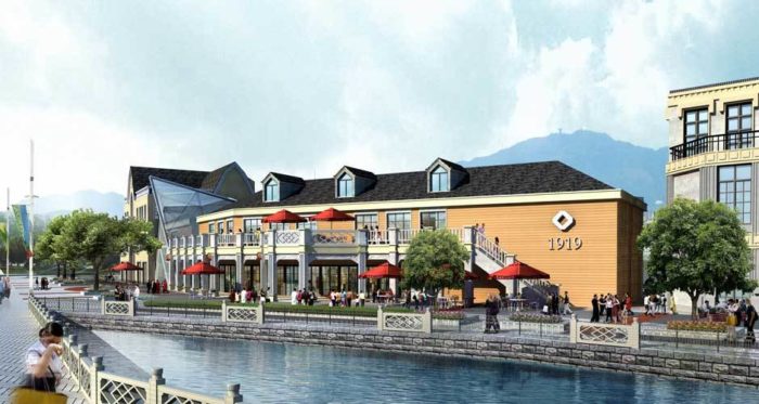 Loudai Mixed use Master Plan mbo architects york uk