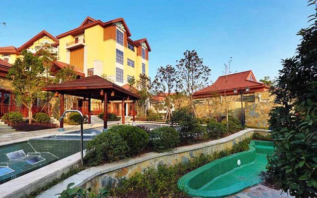Bai Dao Hu Hot Spring Resort Hotel mbo architects york uk