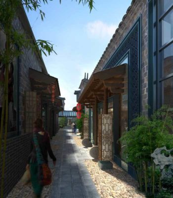 Loudai Mixed use Master Plan mbo architects york uk