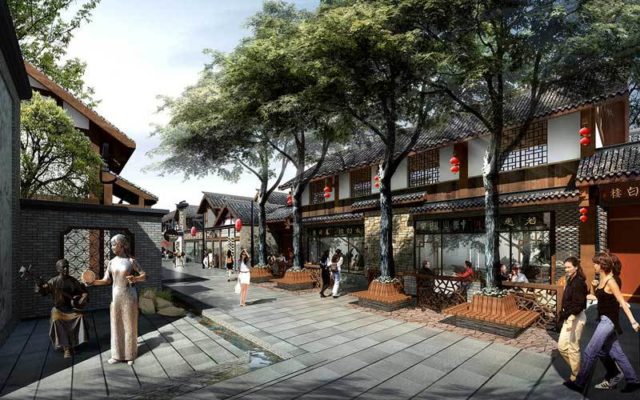 Loudai Mixed use Master Plan mbo architects york uk