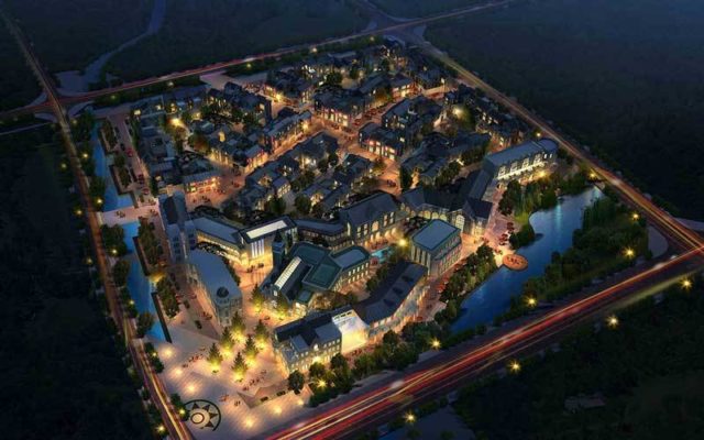 Loudai Mixed use Master Plan mbo architects york uk