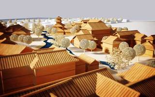 Ping Le Regeneration Master Planning Phase , Xiong Lai County, Sichuan, China by Keith Linch | McNeil Beechey O'Neill Architects LLP - York - UK