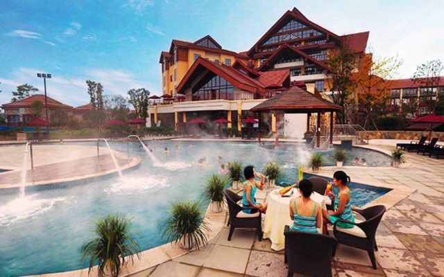 Bai Dao Hu Hot Spring Resort Hotel mbo architects york uk