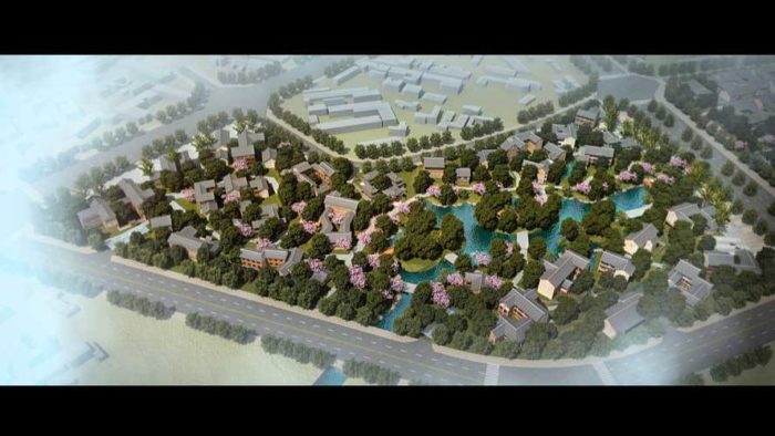 Fantasia Pixian Culture & Heritage Town Master Plan by mbo architects - York - UK