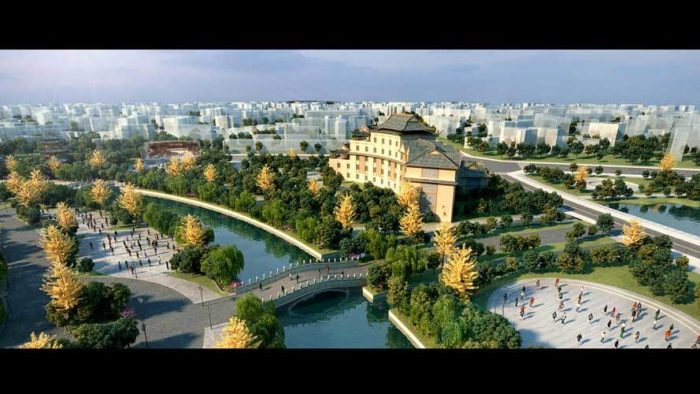 Fantasia Pixian Culture & Heritage Town Master Plan by mbo architects - York - UK