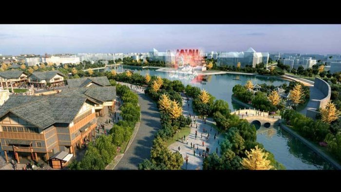 Fantasia Pixian Culture & Heritage Town Master Plan by mbo architects - York - UK
