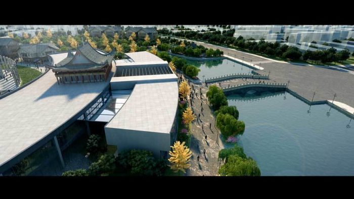 Fantasia Pixian Culture & Heritage Town Master Plan by mbo architects - York - UK