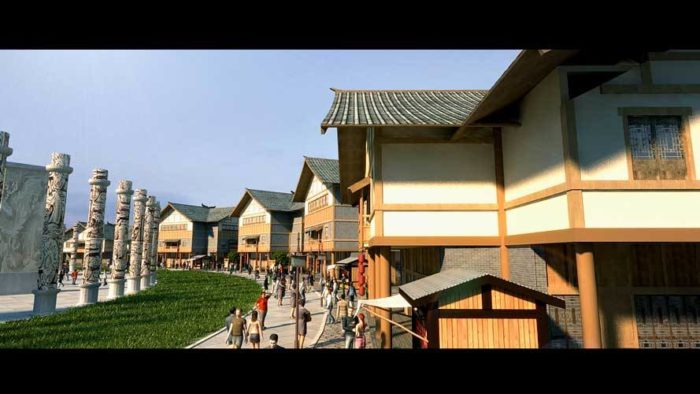 Fantasia Pixian Culture & Heritage Town Master Plan by mbo architects - York - UK