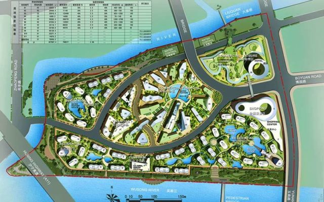 Shanghai-Autocity-Master-Plan Shanghai Auto City mixed use development master plan mbo architects