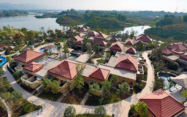 Bai Dao Hu Hot Spring Resort Hotel mbo architects york uk