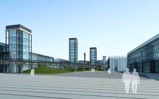 Xinjiang Car City Master Plan by McNeil Beechey O'Neill architects LLP York