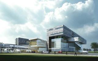 Xinjiang Car City Master Plan by McNeil Beechey O'Neill architects LLP York