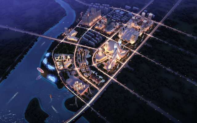 Zhang Jia Jie Tourism Hub Master Plan by mbo architects york uk
