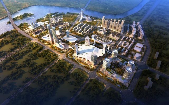Zhang Jia Jie Tourism Hub Master Plan by mbo architects york uk