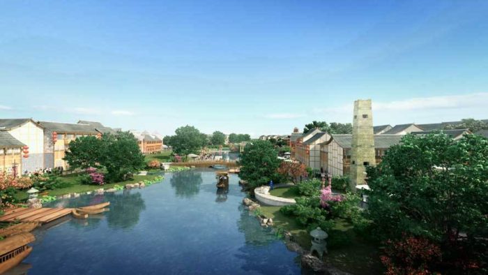 Fantasia Pixian Culture & Heritage Town Master Plan by mbo architects - York - UK