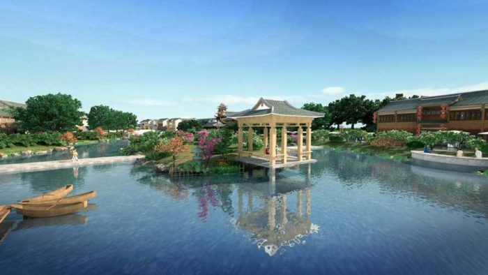 Fantasia Pixian Culture & Heritage Town Master Plan by mbo architects - York - UK