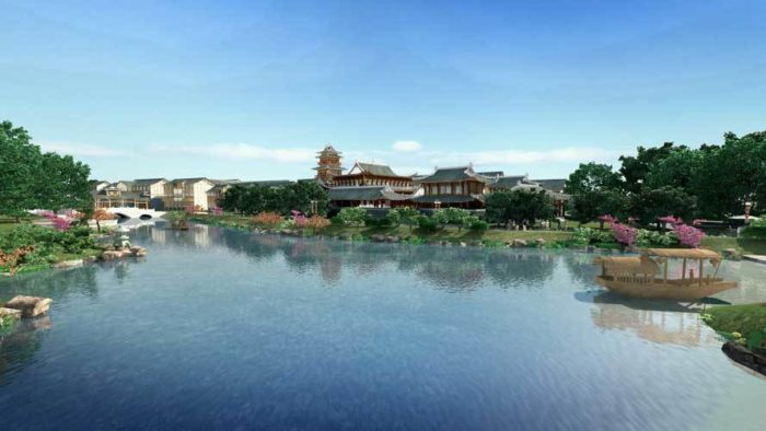 Fantasia Pixian Culture & Heritage Town Master Plan by mbo architects - York - UK