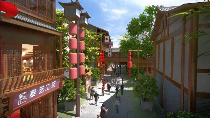 Fantasia Pixian Culture & Heritage Town Master Plan by mbo architects - York - UK