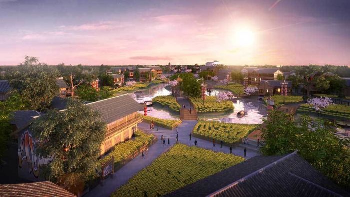 Fantasia Pixian Culture & Heritage Town Master Plan by mbo architects - York - UK