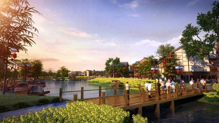 Fantasia Pixian Culture & Heritage Town Master Plan by mbo architects - York - UK