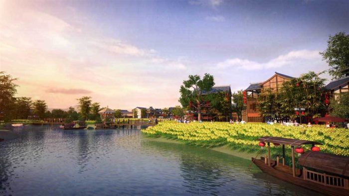 Fantasia Pixian Culture & Heritage Town Master Plan by mbo architects - York - UK