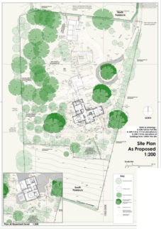 Site-Plan-as-Proposed The Bendelow House, Nab Wold, by mbo architects - York - UK