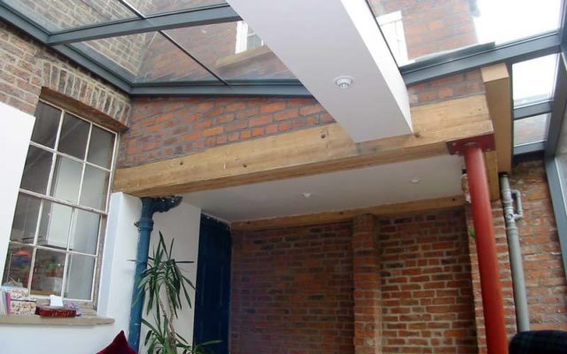 Creating a Contemporary House extension space to the rear of a grade II listed building by mbo architects york