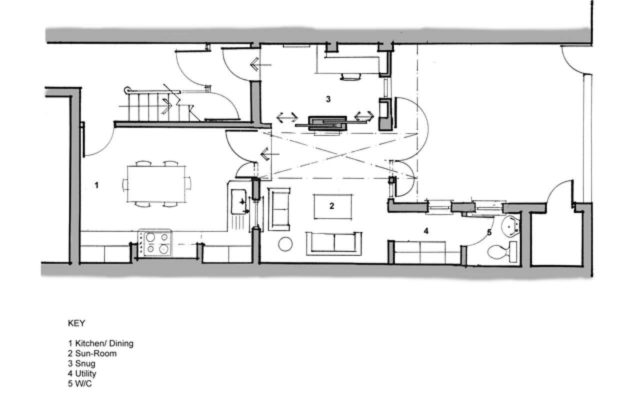 Ground Floor House Extension Plan The Mount York by mbo architects york