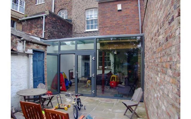 Contemporary House Extension compliments Grade II Listed House on The Mount York by mbo architects york