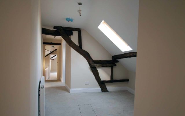 Converted roof space at the Blacksmiths Arms, Aislably