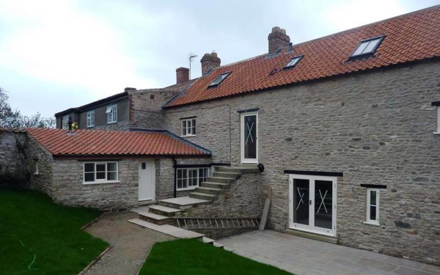 Rear of Blacksmiths Arms by mbo architects york